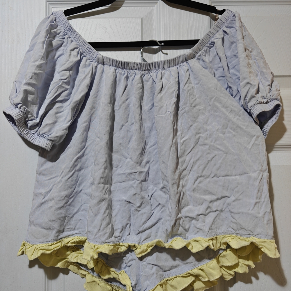 Wink Light Blue Top